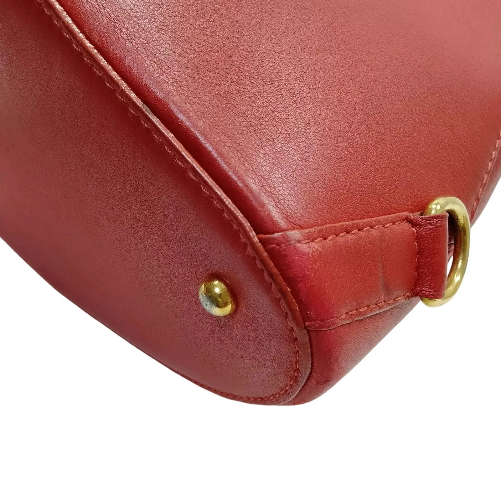 213303AQ (C4) Loewe Shoulder Bag Red Leather