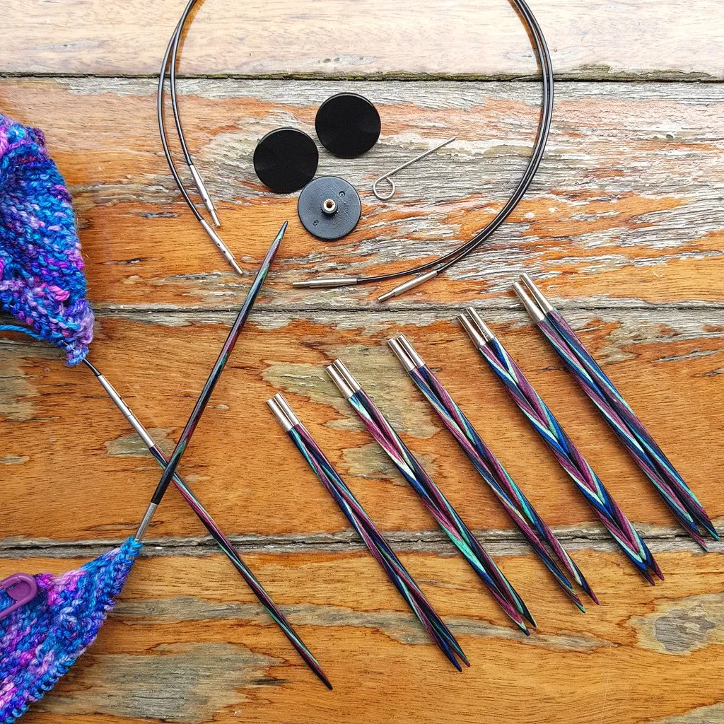 Foursquare Interchangeable Circular Needle Set US 4-11, Knit Picks
