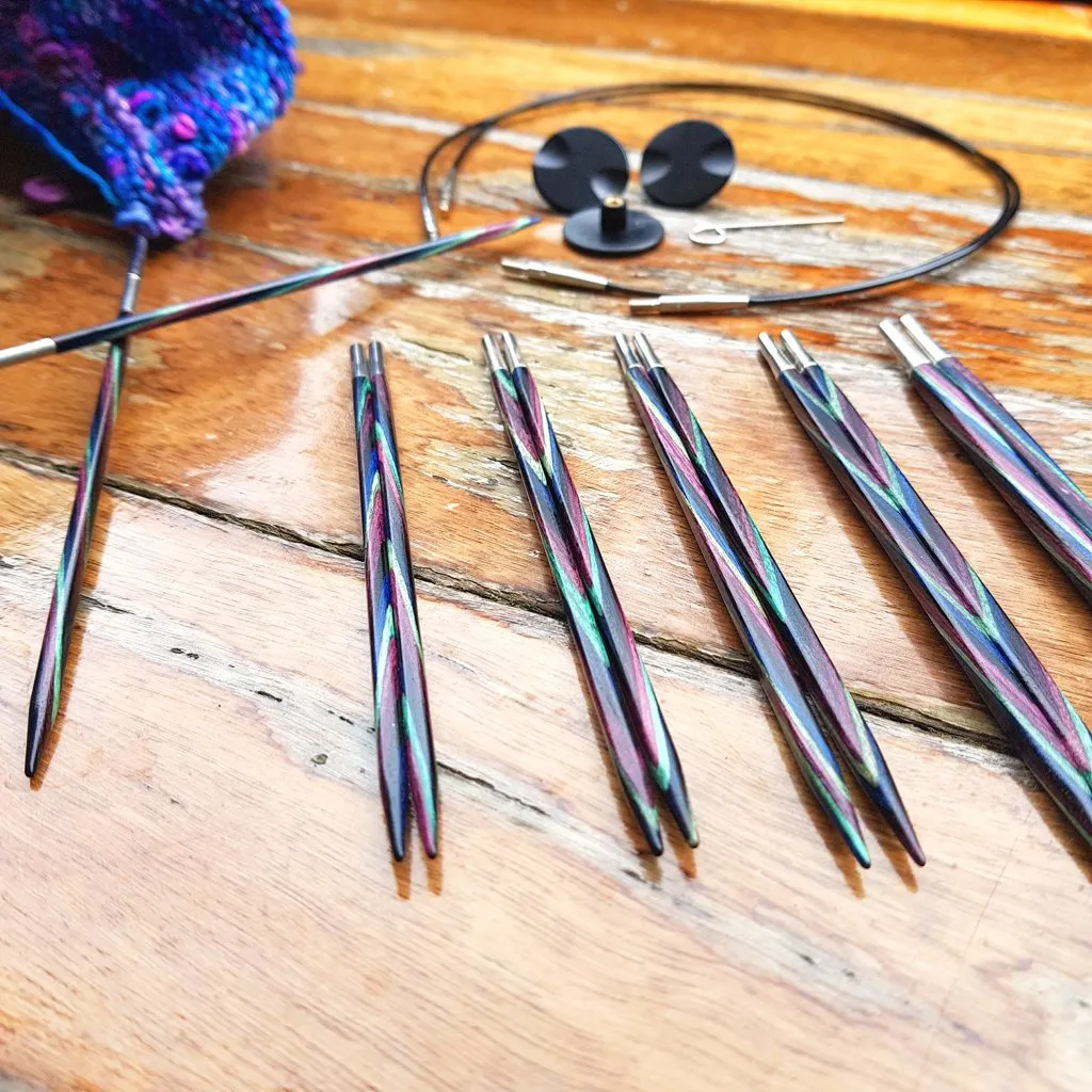 Foursquare Interchangeable Circular Needle Set US 4-11, Knit Picks