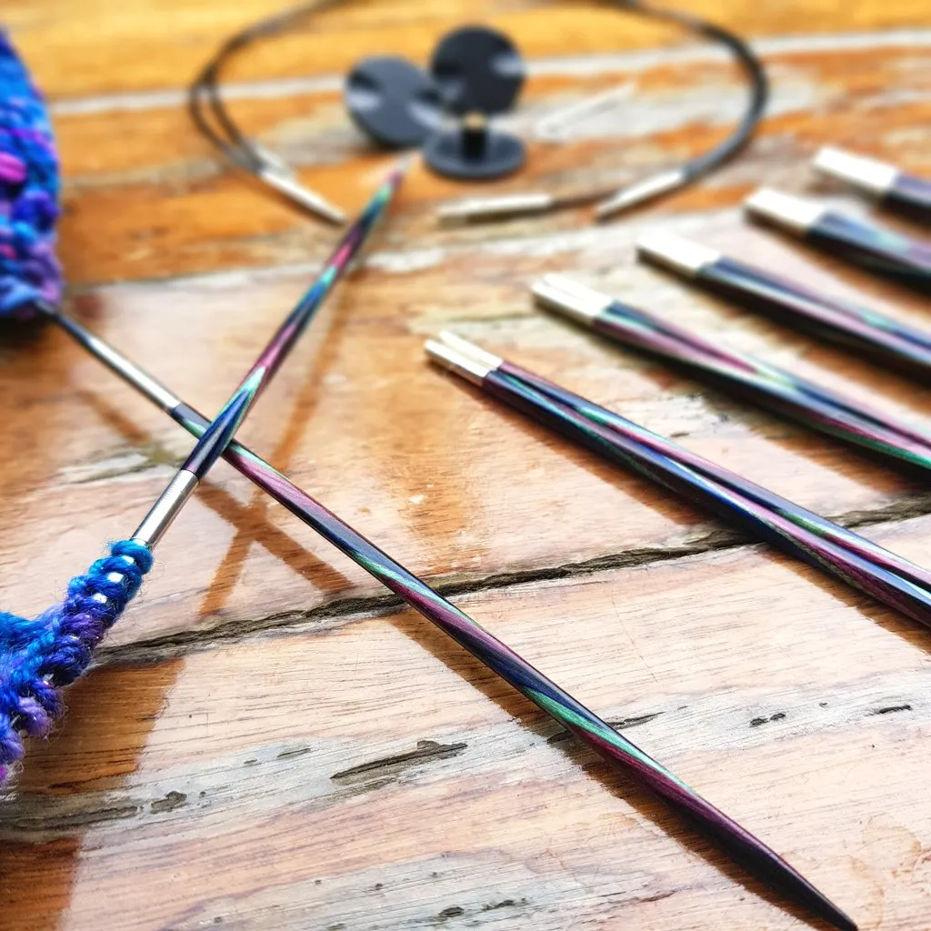 Foursquare Interchangeable Circular Needle Set US 4-11, Knit Picks