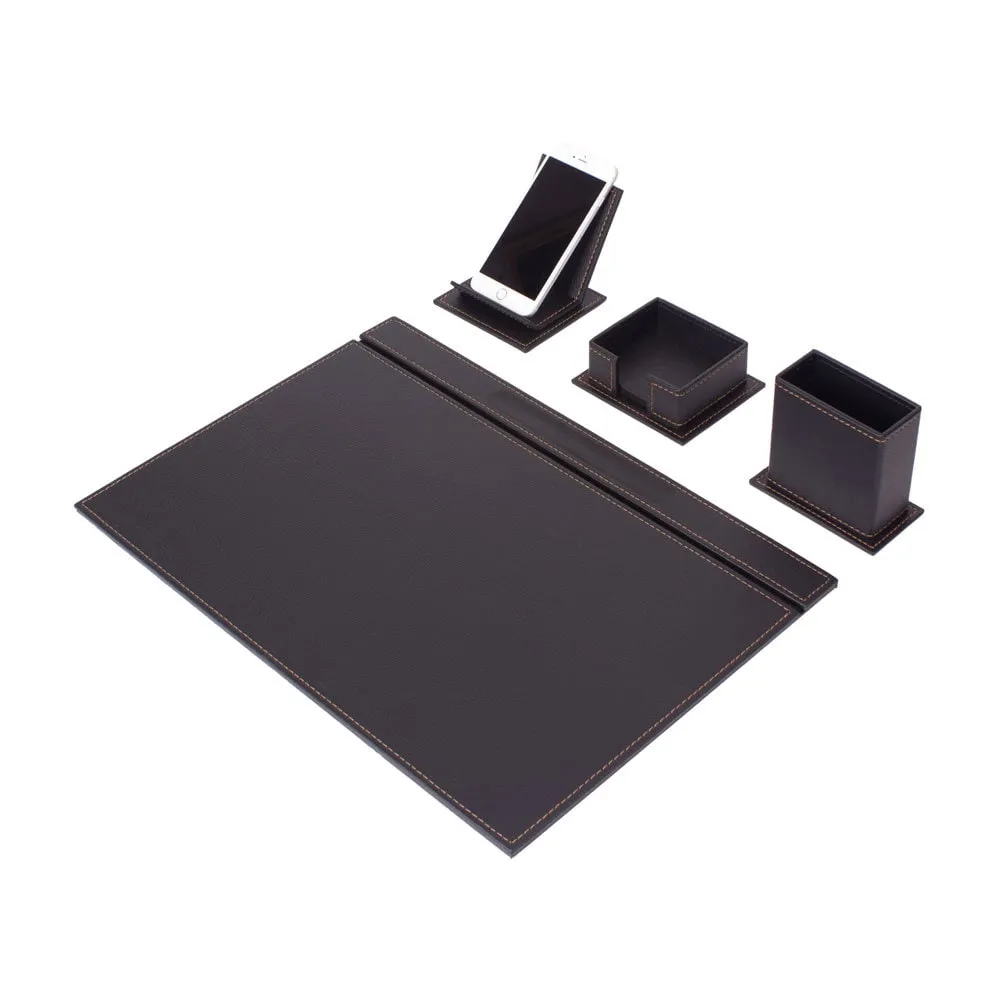 MOOG Luxury Desk Set-4 Accessories- Green - 4 PCS