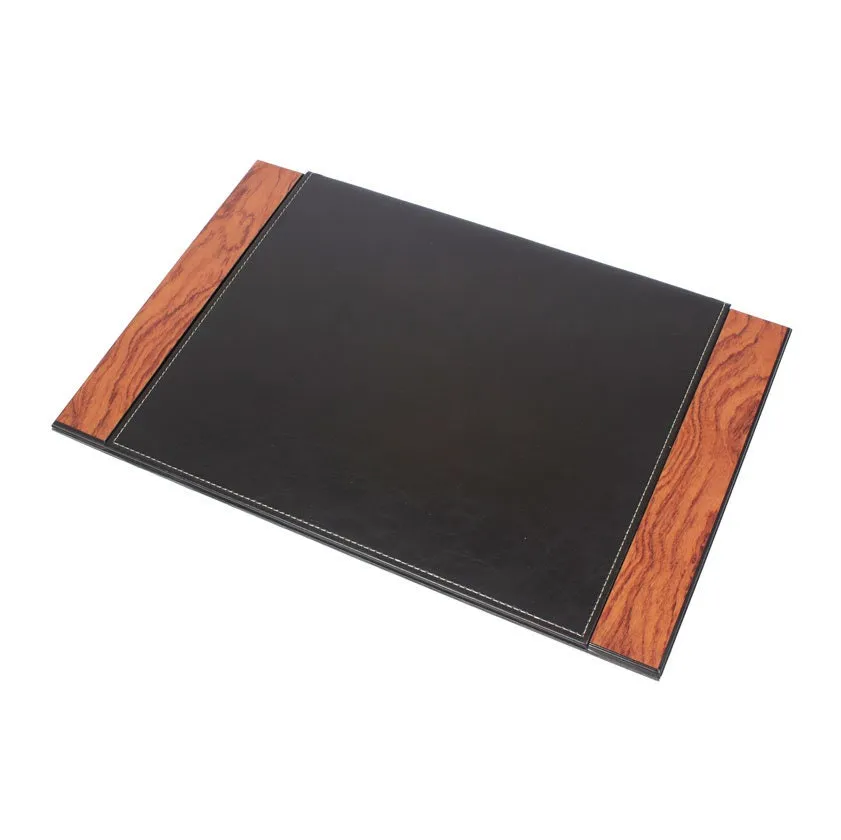 MOOG Prestige  Personalized Wooden Brown Desk Set - 8 PCS