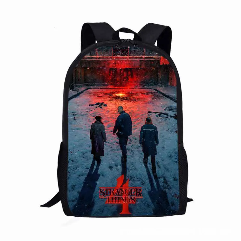 Stranger Things Backpack Primary School Student Schoolbag Boy Schoolbag Kindergarten Backpack